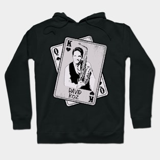 Retro David Koz Card Style Hoodie